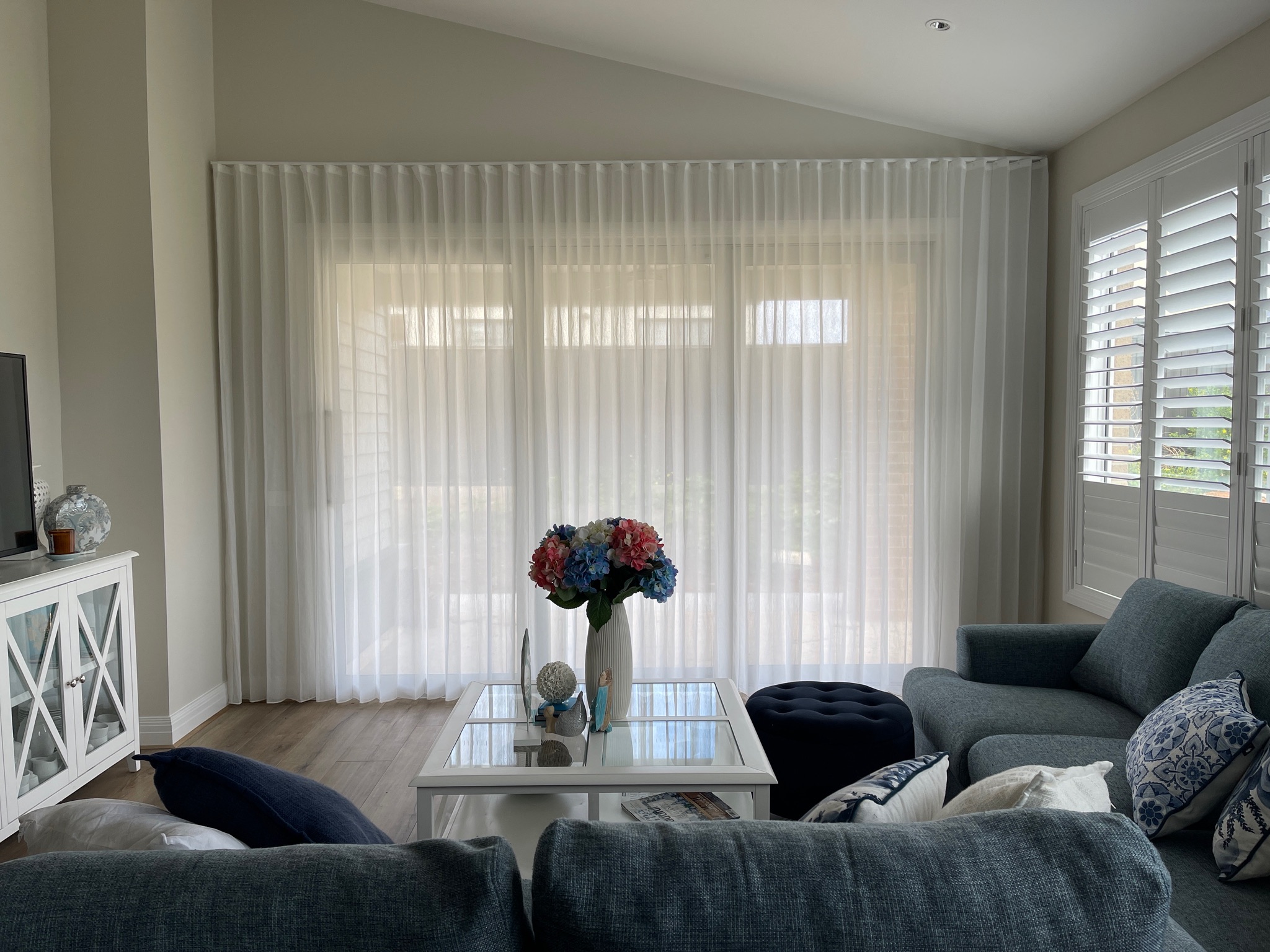 Living room curtains